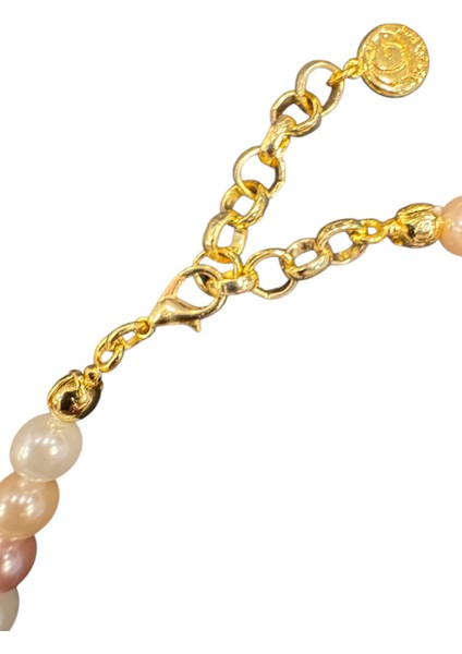 Sweet Pearl Necklace 24 Ayar Altın Kaplama Kadın Inci Kolye fiyatları