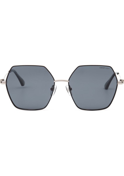 Ds 2293 C2 Metal Geometrik Gri Kadın Güneş Gözlüğü