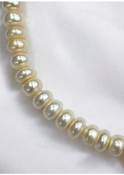 Pearl Swirl Necklace Doğal Inci Kadın Kolye fırsatları