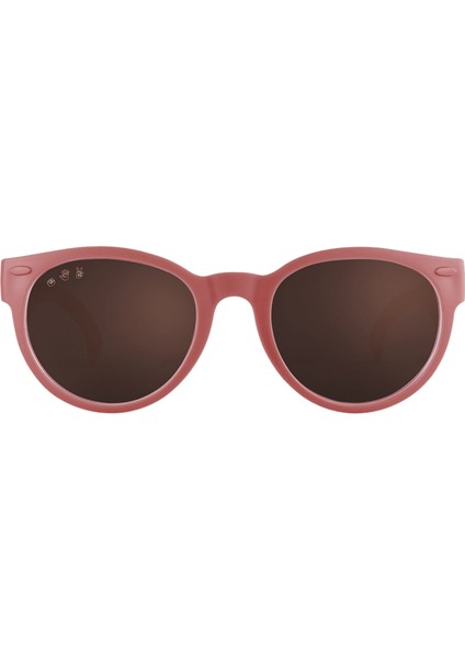Round Model Rose Kiremit Rengi Unisex Güneş Gözlüğü fiyatları