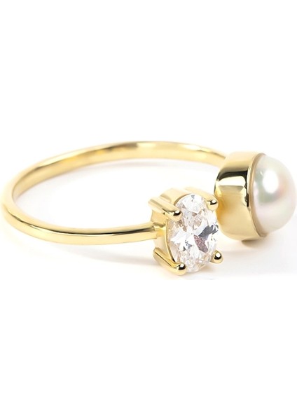 Melody Ring 14 Ayar Yellow Gold Kadın Altın Yüzük fırsatları