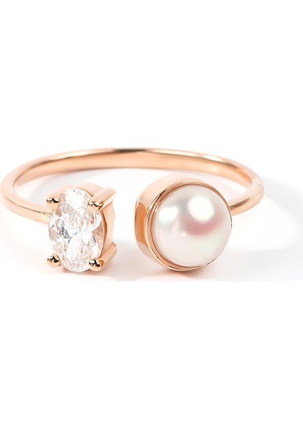 Melody Ring 14 Ayar Rose Gold Kadın Altın Yüzük