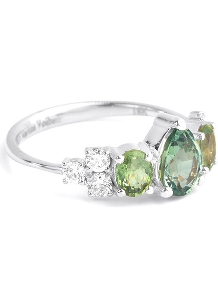 Forrest Ring 14 Ayar White Gold Kadın Altın Yüzük fırsatları