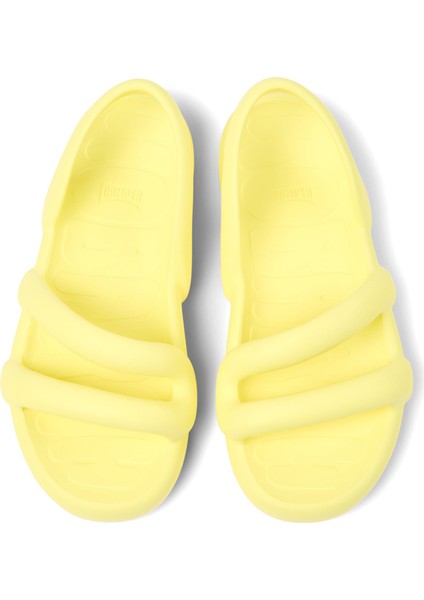 Kobarah Flat Sarı Kadın Spor Sandalet fırsatları