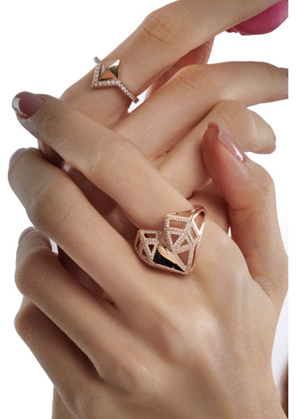 Lover Ring 14 Ayar Kadın Pırlanta Yüzük fiyatları