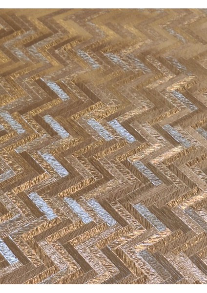 Gold Parlak Silinebilir Masa Örtüsü - Elyaflı Pvc Muşamba