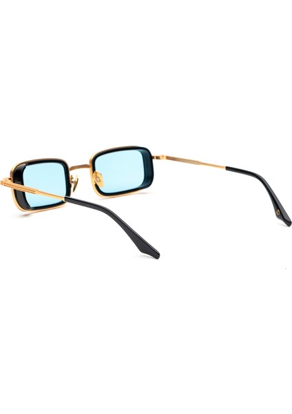 Merton Altın Mavi Titanyum Unisex Güneş Gözlüğü modelleri