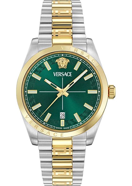 VRSCVE0G00425 Altın Rengi Metalik Gri Unisex Kol Saati