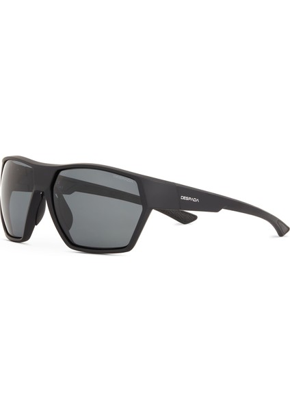 Ds 2381 C1 Mat Siyah Asetat Unisex Güneş Gözlüğü