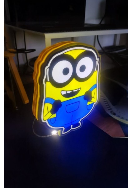 Çılgın Hırsız Tasarımlı Gece Lambası