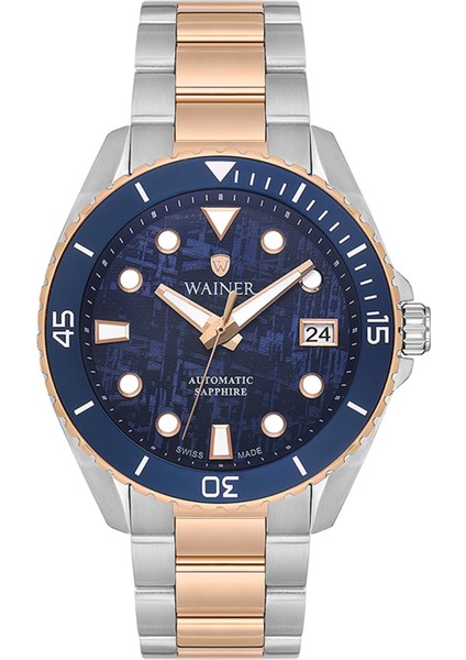 WA.25300-B Gri Çelik Kol Saati