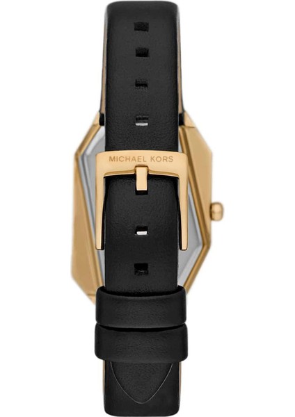 MK4880 Siyah Deri Kadın Kol Saati modelleri