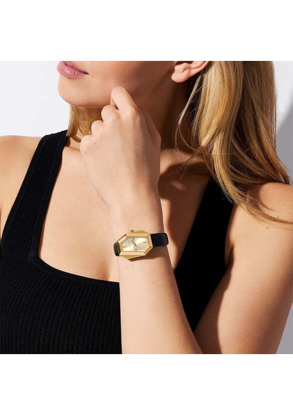 MK4880 Siyah Deri Kadın Kol Saati fırsatları