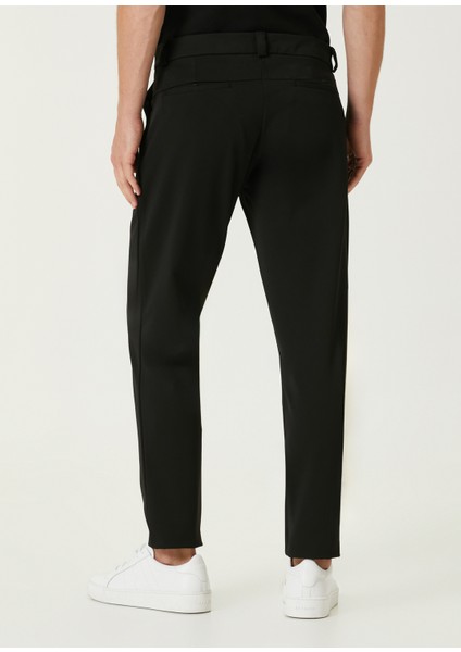 Slim Fit Siyah Pantolon