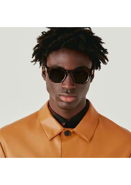 Galilei 6786 Asetat 2 Dikdörtgen Havana Unisex Güneş Gözlüğü modelleri