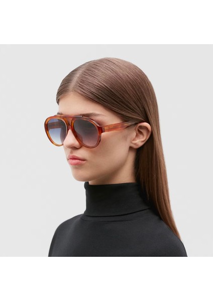 Bonnie 6837 0 Damla Açık Havana Unisex Güneş Gözlüğü modelleri