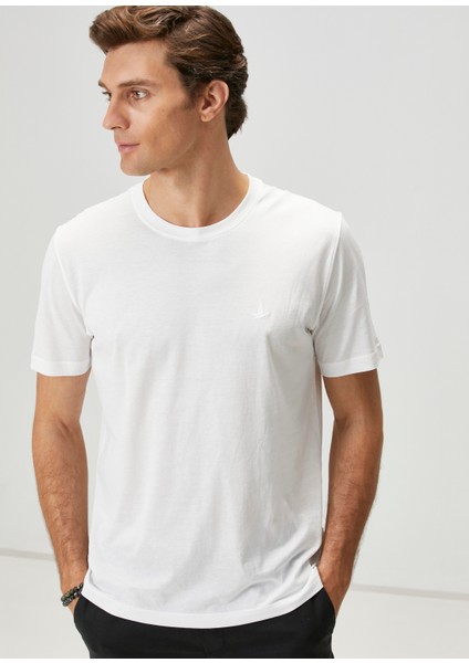 Relax Fit Beyaz Tshirt