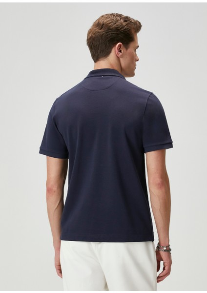 Comfort Fit Lacivert Polo Yaka T-Shirt indirimleri