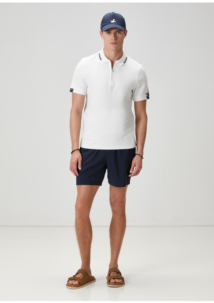 Comfort Fit Beyaz Polo Yaka T-Shirt fiyatları