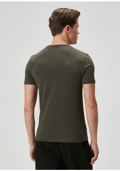 Haki Basic T-Shirt indirimleri