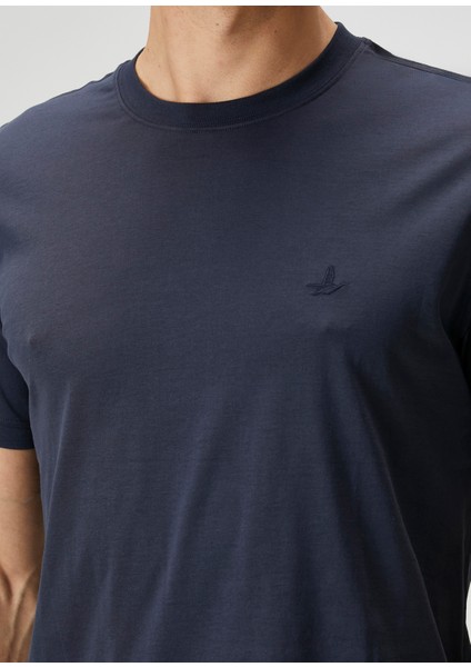 Relaxed Fit Lacivert T-Shirt