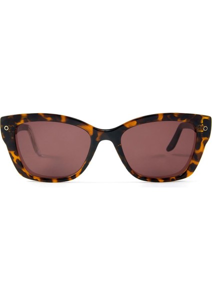 Glam Sole Bordo Asetat Unisex Güneş Gözlüğü