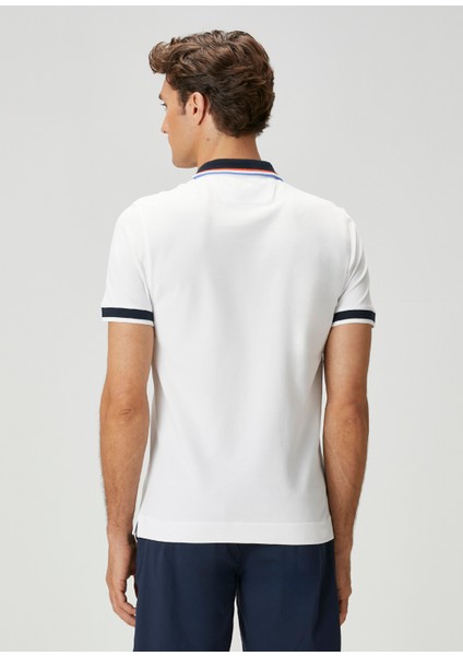 Beyaz Polo T-Shirt