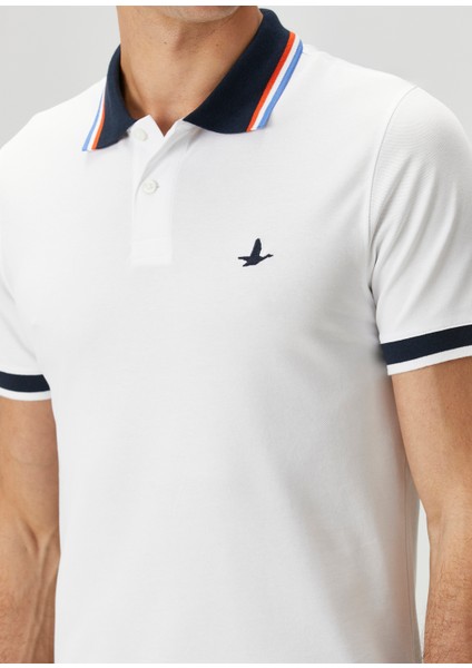 Beyaz Polo T-Shirt