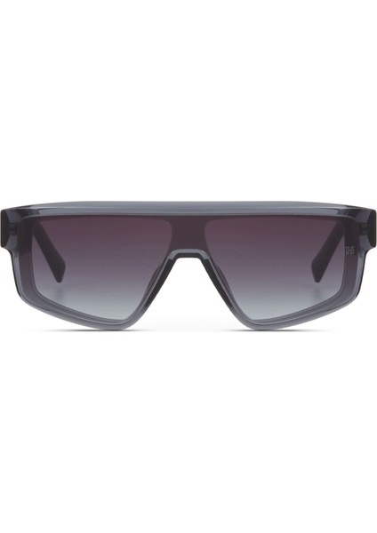 Hm 1692 C3 Şeffaf Gri Asetat Unisex Güneş Gözlüğü