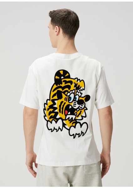 By Verdy Kırık Beyaz Oversized T-Shirt