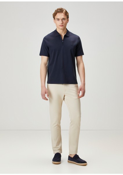 Comfort Fit Lacivert Polo T-Shirt modelleri