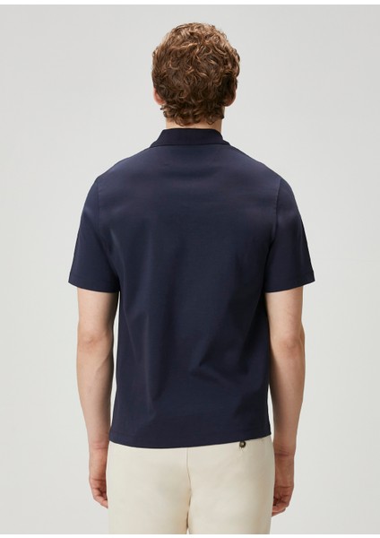 Comfort Fit Lacivert Polo T-Shirt indirimleri