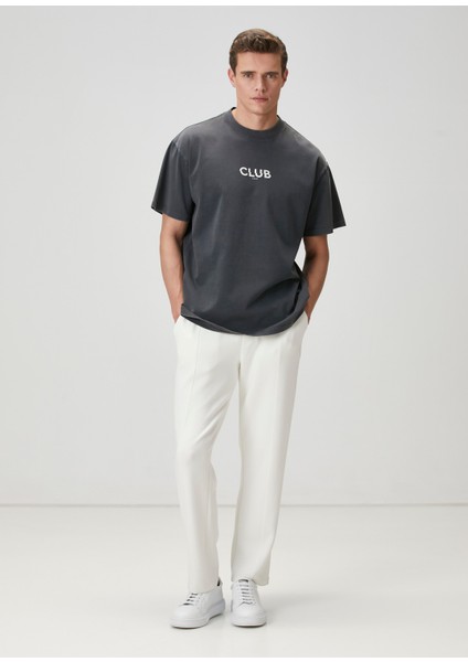 Antrasit Oversize T-Shirt