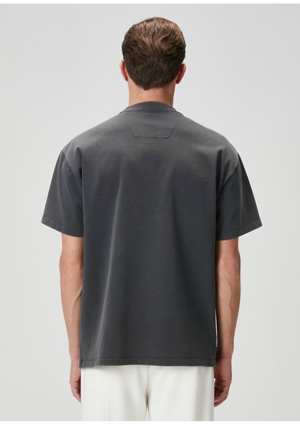 Antrasit Oversize T-Shirt