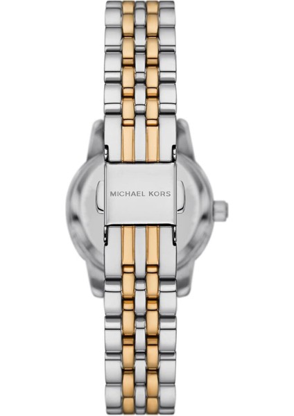 MK4865 Altın Rengi Metalik Gri Çelik Kadın Kol Saati fiyatları