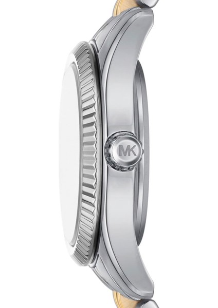MK4865 Altın Rengi Metalik Gri Çelik Kadın Kol Saati modelleri