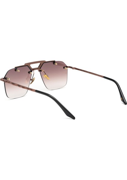 Shard Bronz Kahverengi Titanyum Unisex Güneş Gözlüğü modelleri