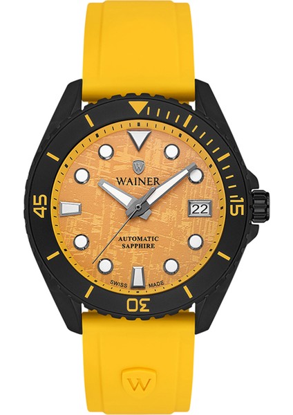 WA.25110-B Sarı Çelik Kol Saati