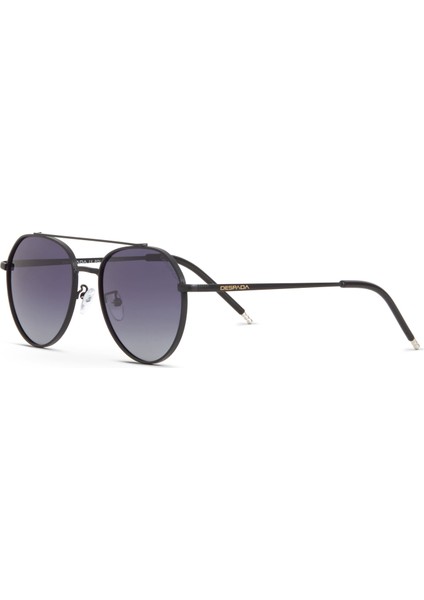 Ds 2390 C3 Pilot Siyah Metal Unisex Güneş Gözlüğü