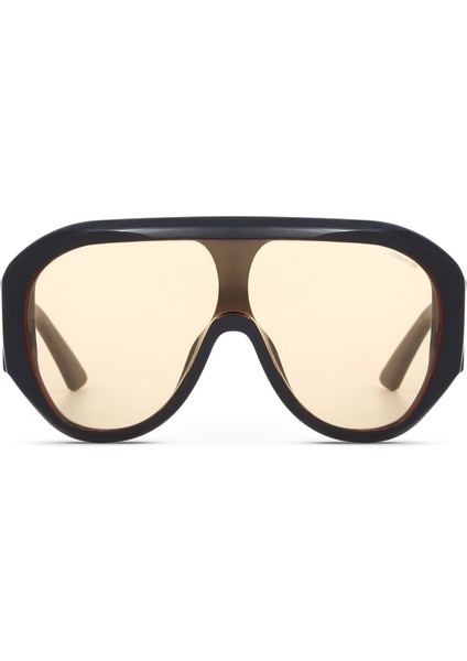 Cr 80058 C4 Siyah Asetat Unisex Güneş Gözlüğü