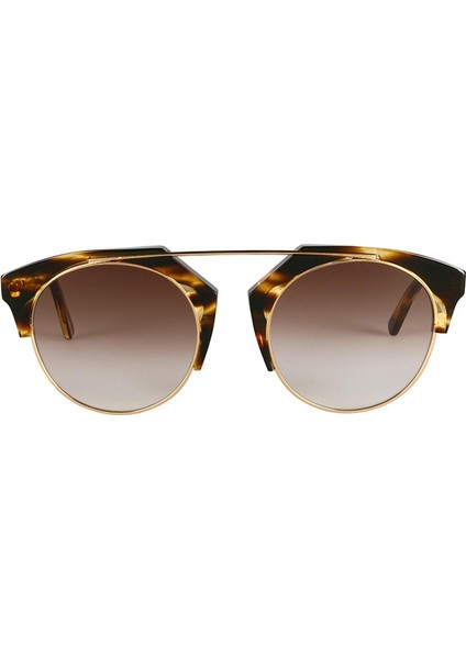Vivara Col 0 4 51 Altın Havana Kahverengi Asetat Unisex Güneş Gözlüğü fiyatları