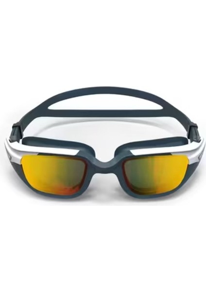 Küçük Boy Yüzücü Gözlüğü Mavi/ turuncu Aynalı Cam Koyu Petrol Mavi/ beyaz/ siyah fiyatları