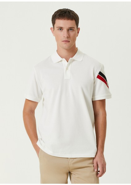 Beyaz Polo Yaka T-Shirt