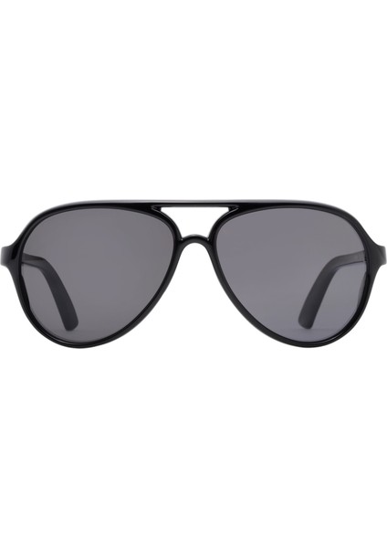 The Goose Siyah Asetat Unisex Güneş Gözlüğü