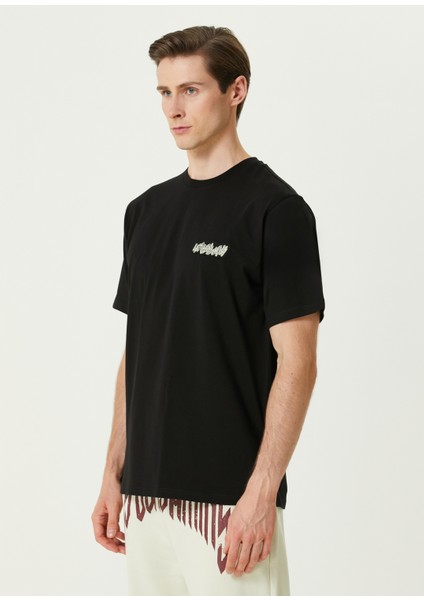 Relaxed Fit Siyah T-Shirt modelleri