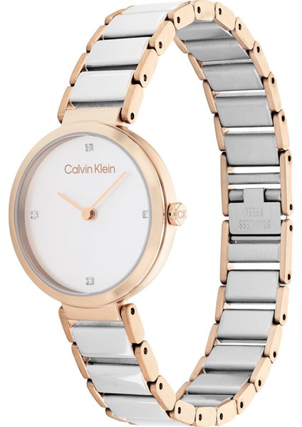 CK25200139 Rose Gold Metalik Gri Kadın Kol Saati fiyatları
