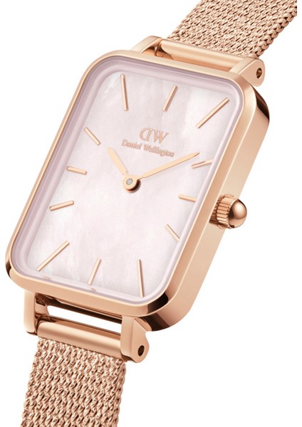 Quadro DW00600510 Rose Gold Hasır Kadın Kol Saati fiyatları