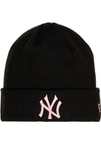 Ess Cuff Beanie Neyyan Siyah Logolu Kadın Bere