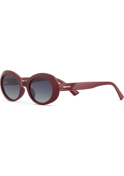 Ds 2338 C3 Oval Asetat Bordo Kadın Güneş Gözlüğü fiyatları