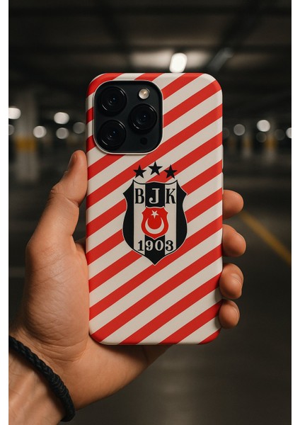 iPhone 15 Pro Max Uyumlu Kırmızı Çizgi Baskılı Içi Kadife Uv Teknoloji Baskılı Kılıf fırsatları